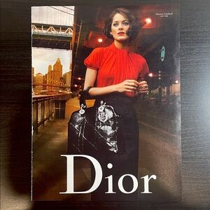 Marion Cotillard Dior Ad Print